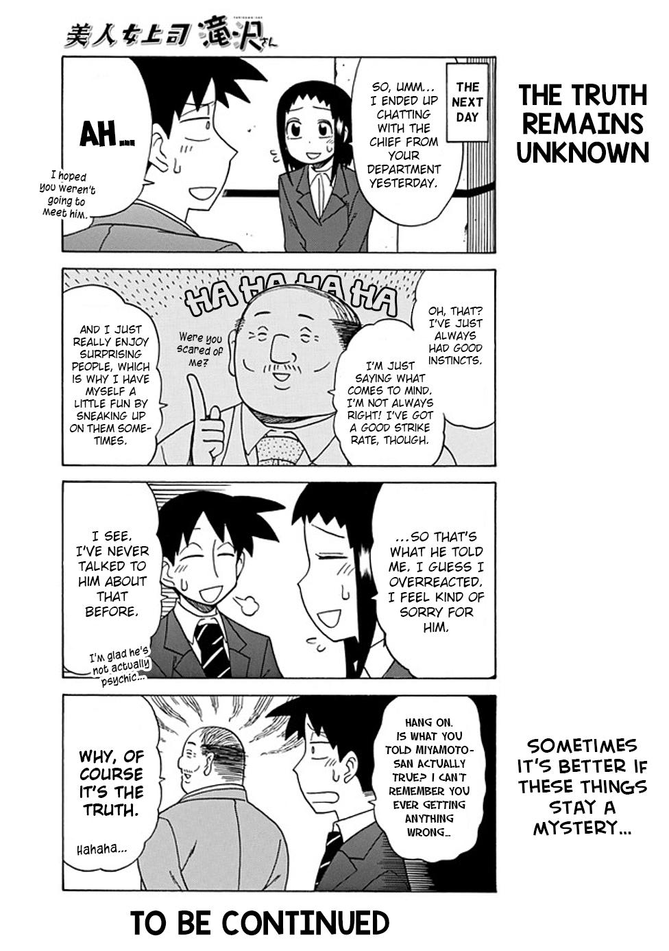 Bijin Onna Joushi Takizawa-san Chap 54 - Next Chap 55
