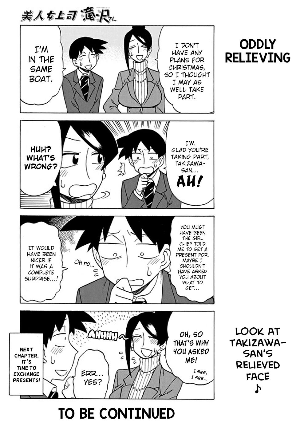 Bijin Onna Joushi Takizawa-san Chap 58 - Next Chap 59