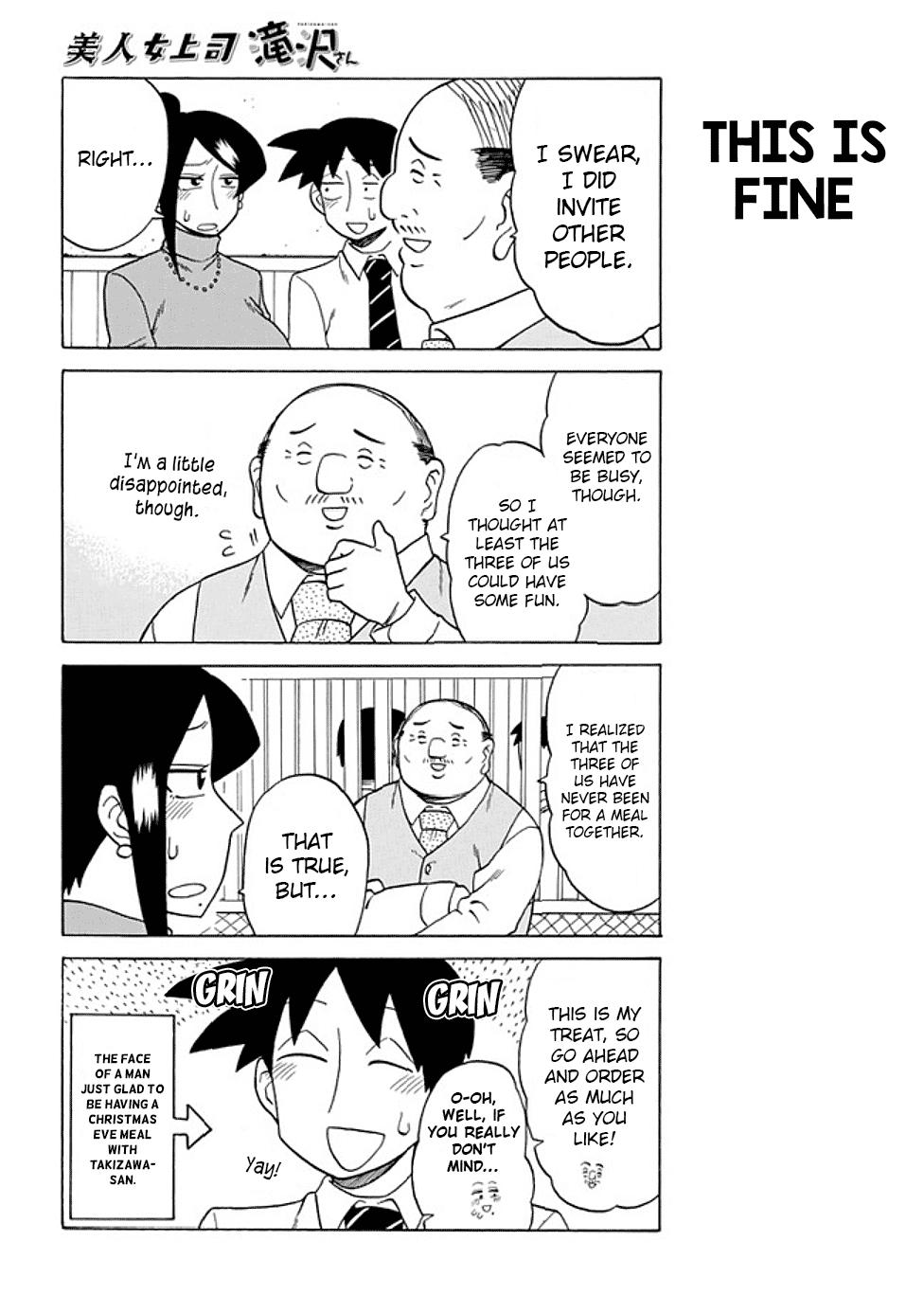 Bijin Onna Joushi Takizawa-san Chap 59 - Next Chap 60