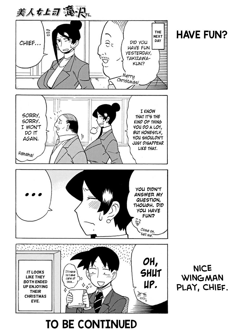 Bijin Onna Joushi Takizawa-san Chap 59 - Next Chap 60