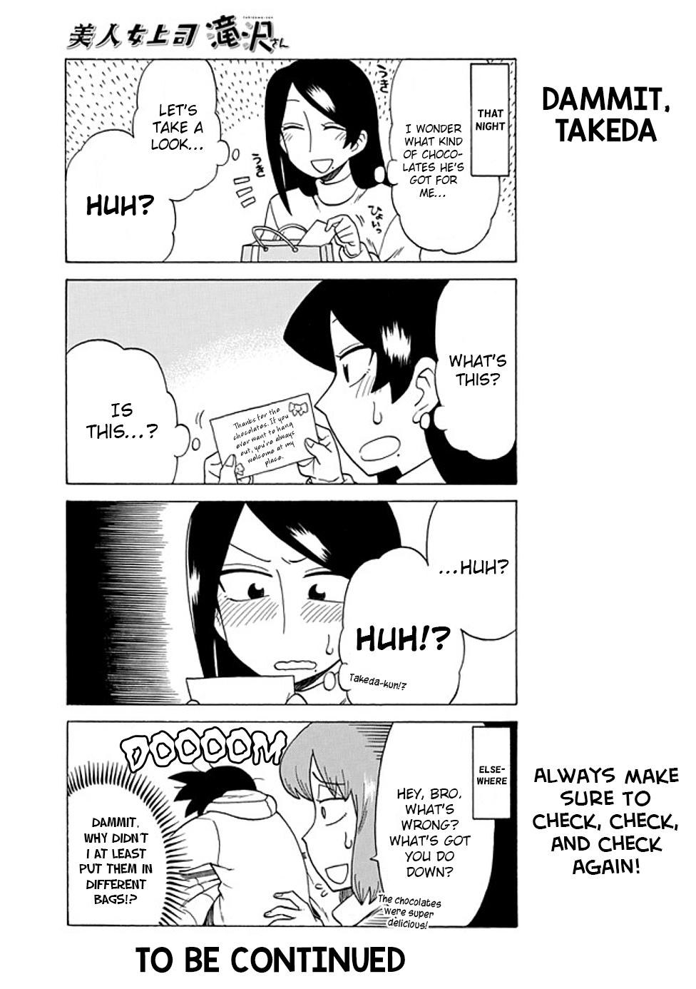 Bijin Onna Joushi Takizawa-san Chap 65 - Next Chap 66