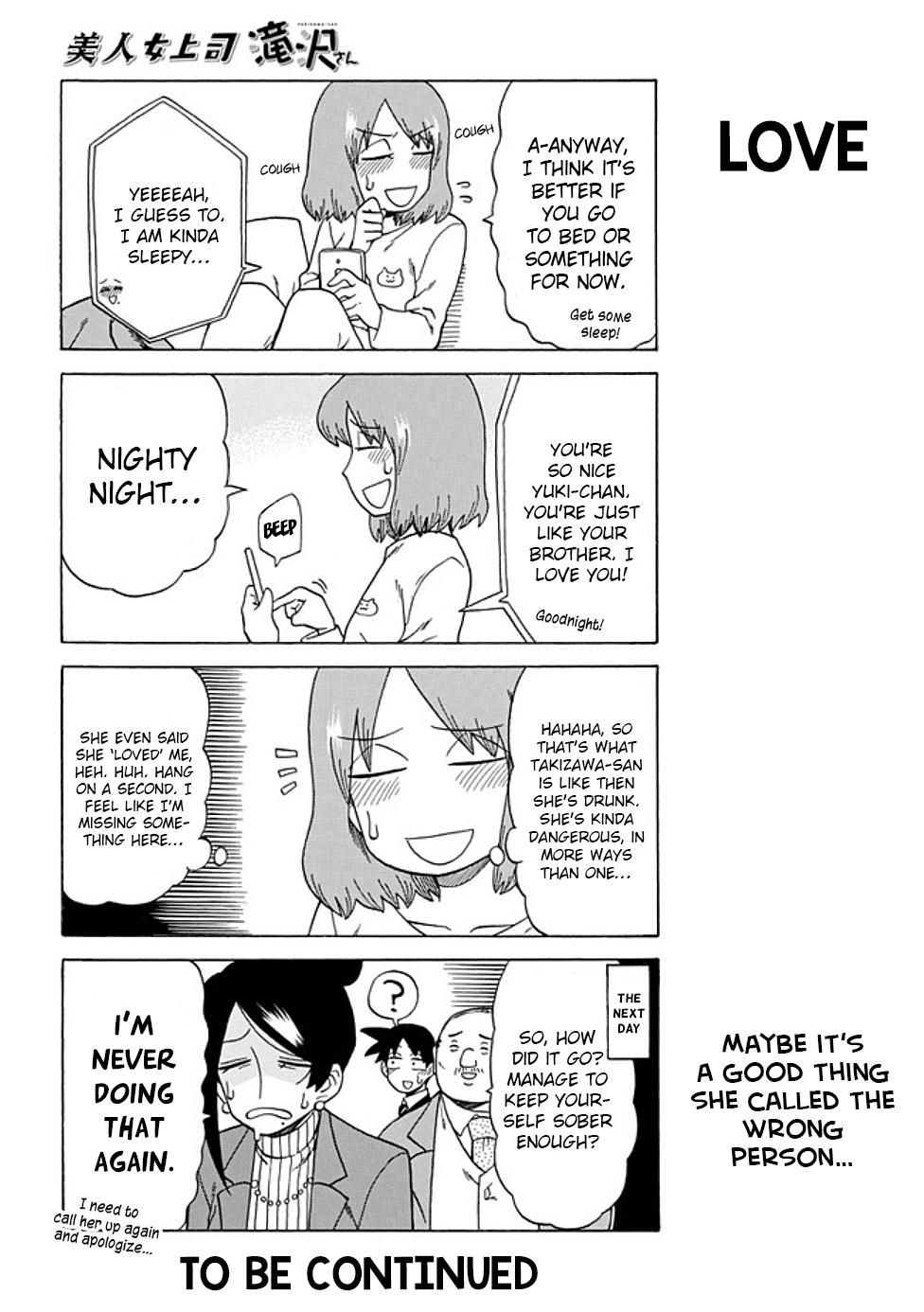 Bijin Onna Joushi Takizawa-san Chap 61 - Next Chap 62