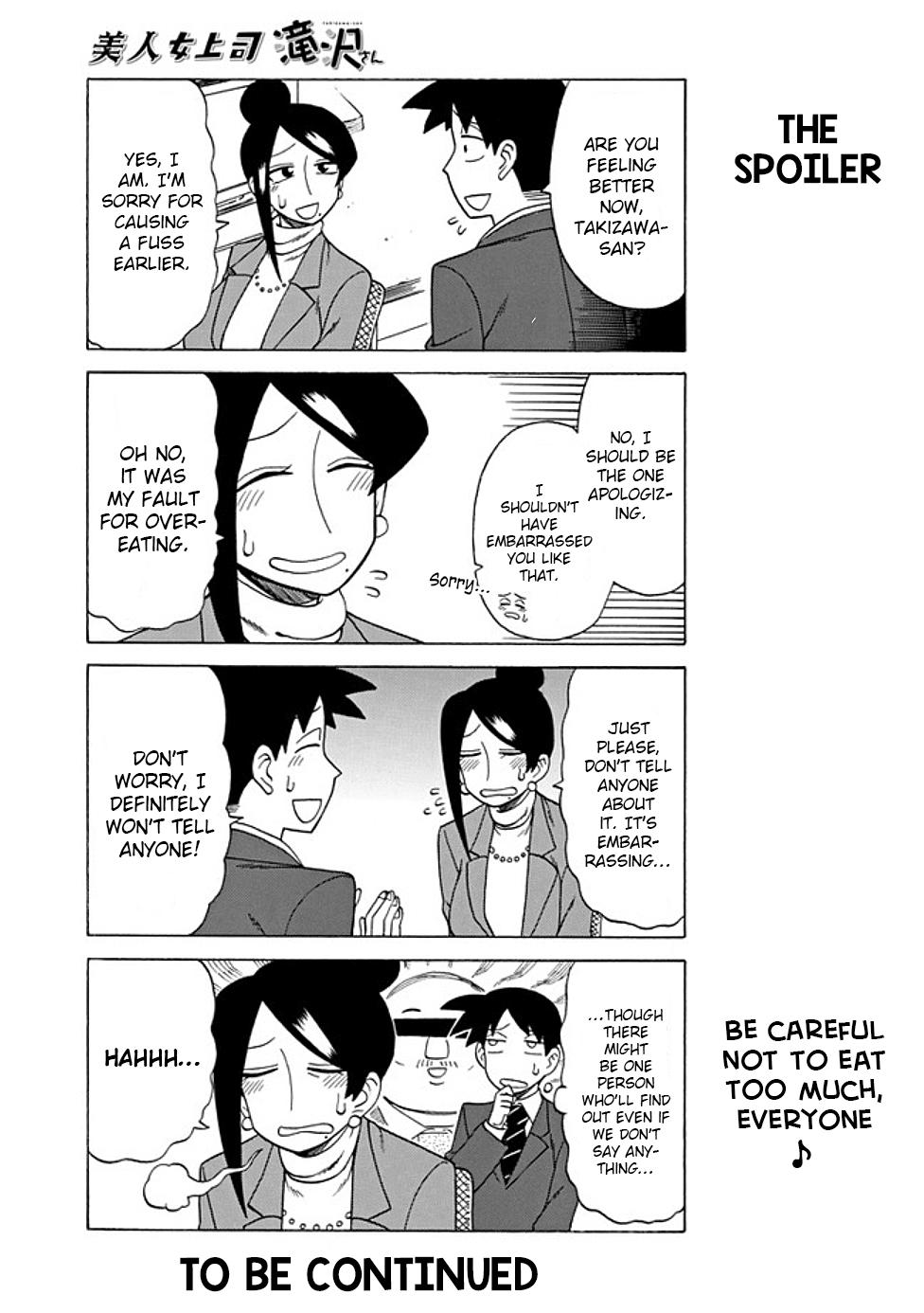 Bijin Onna Joushi Takizawa-san Chap 62 - Next Chap 63