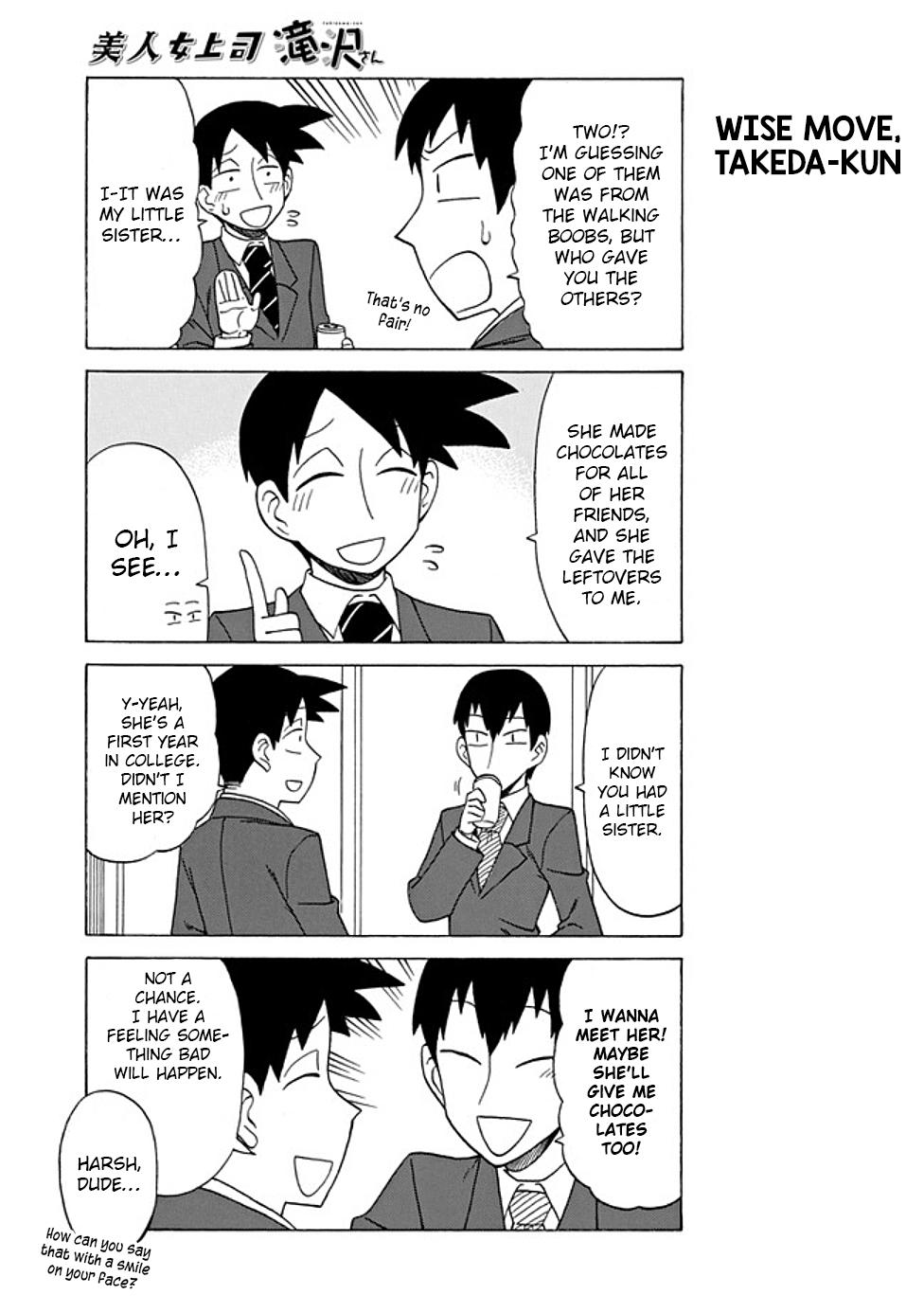 Bijin Onna Joushi Takizawa-san Chap 63 - Next Chap 64