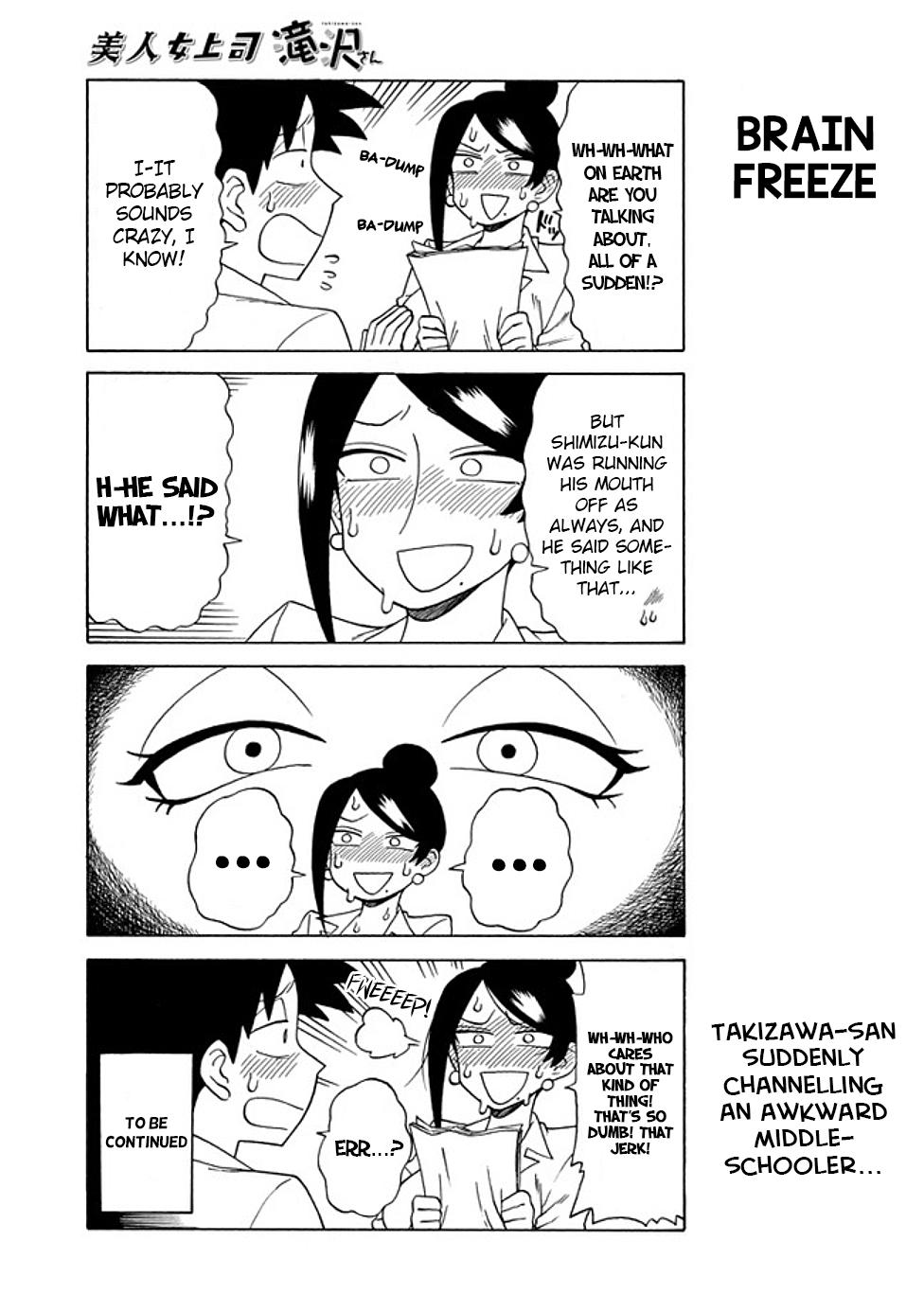 Bijin Onna Joushi Takizawa-san Chap 77 - Next Chap 78