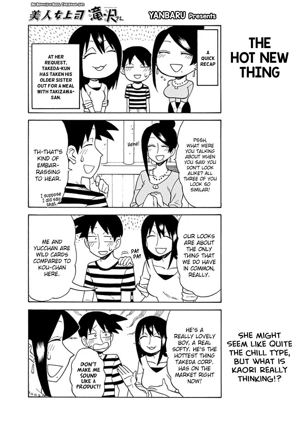 Bijin Onna Joushi Takizawa-san Chap 74 - Next Chap 75