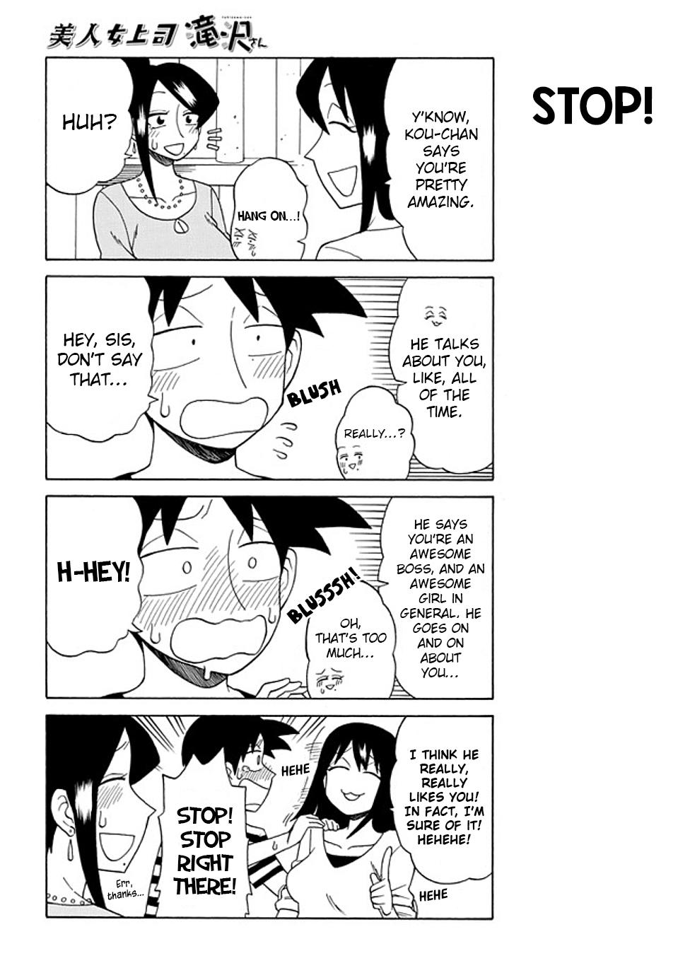 Bijin Onna Joushi Takizawa-san Chap 74 - Next Chap 75