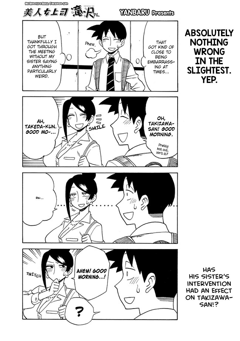 Bijin Onna Joushi Takizawa-san Chap 75 - Next Chap 76