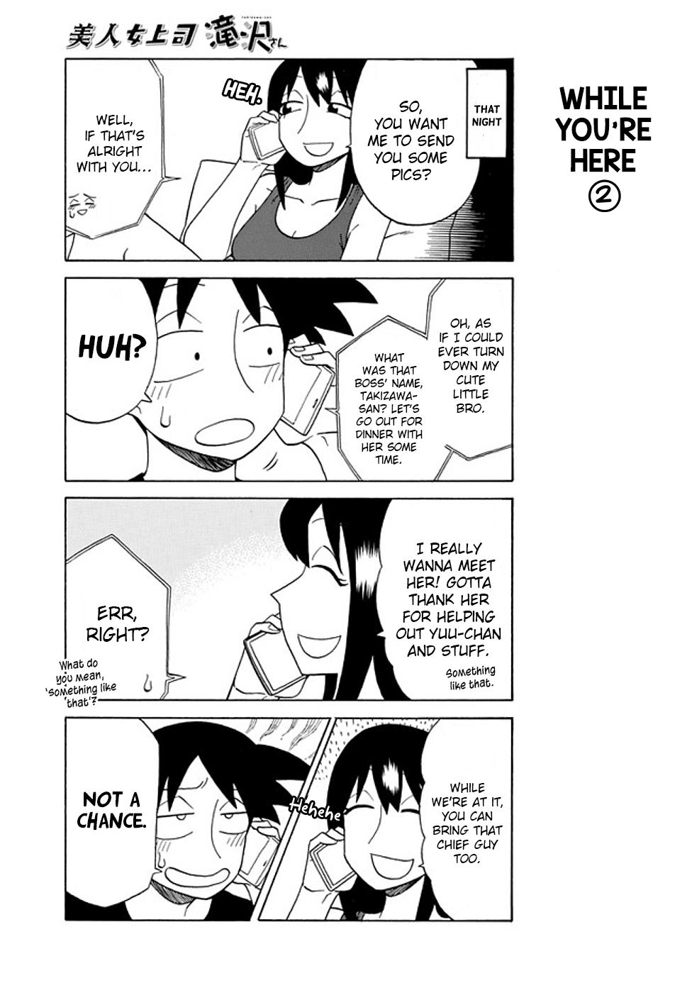 Bijin Onna Joushi Takizawa-san Chap 73 - Next Chap 74