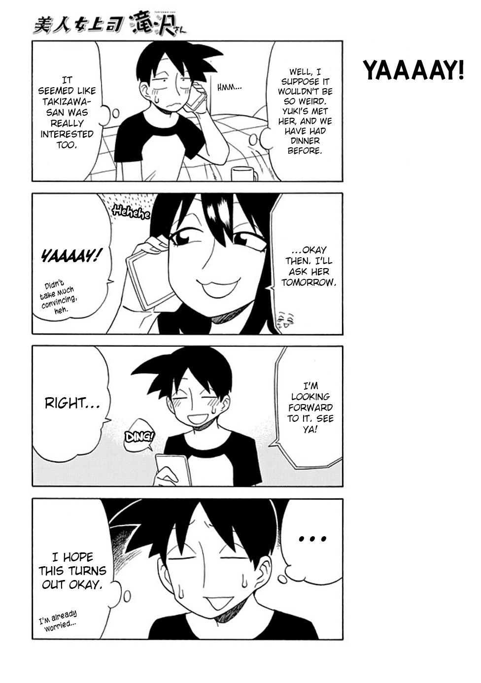 Bijin Onna Joushi Takizawa-san Chap 73 - Next Chap 74