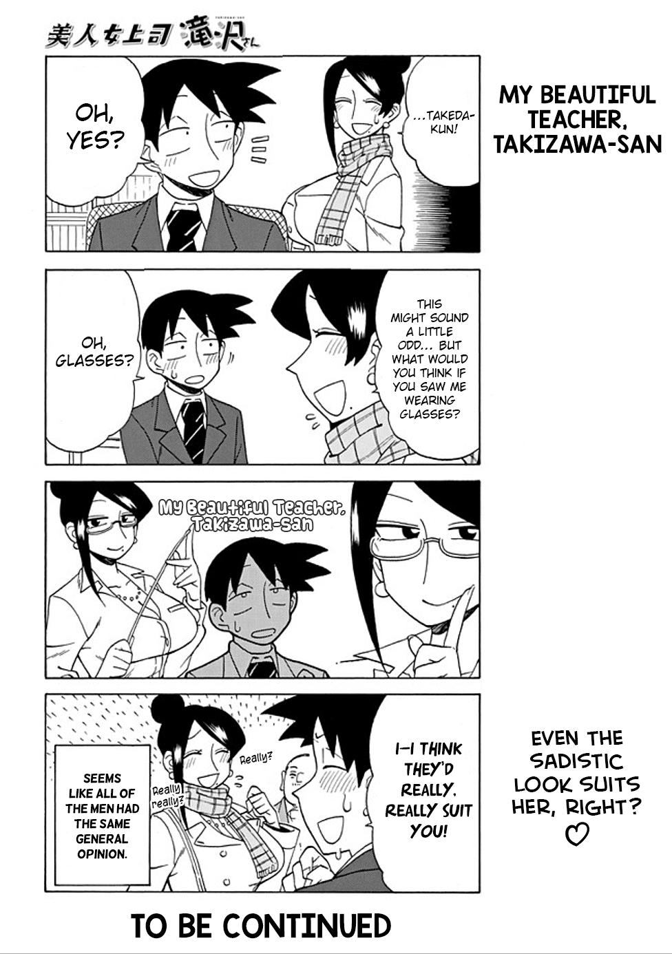 Bijin Onna Joushi Takizawa-san Chap 85 - Next Chap 86