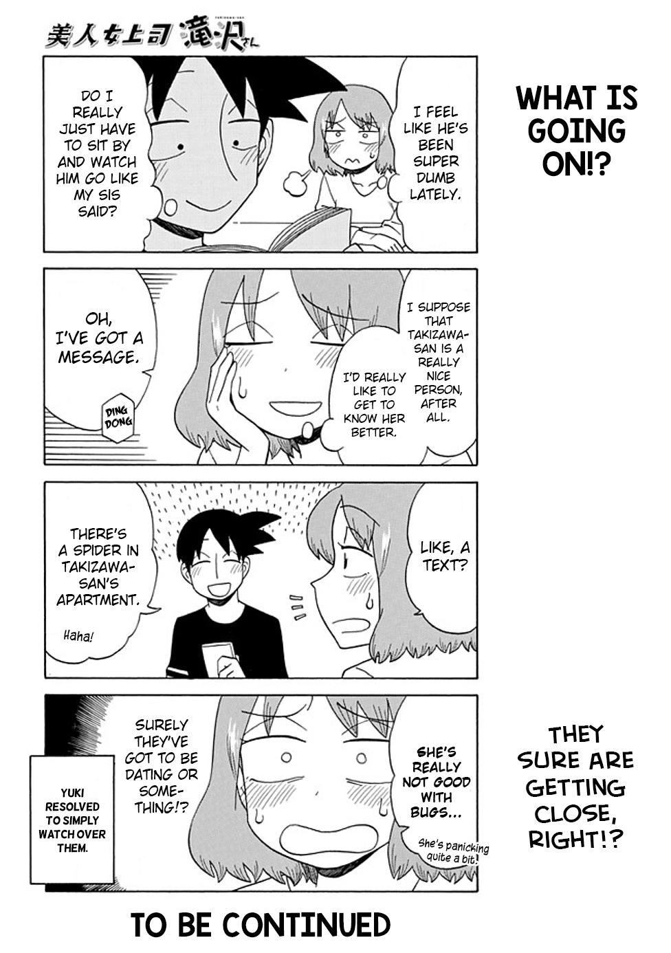 Bijin Onna Joushi Takizawa-san Chap 86 - Next Chap 87