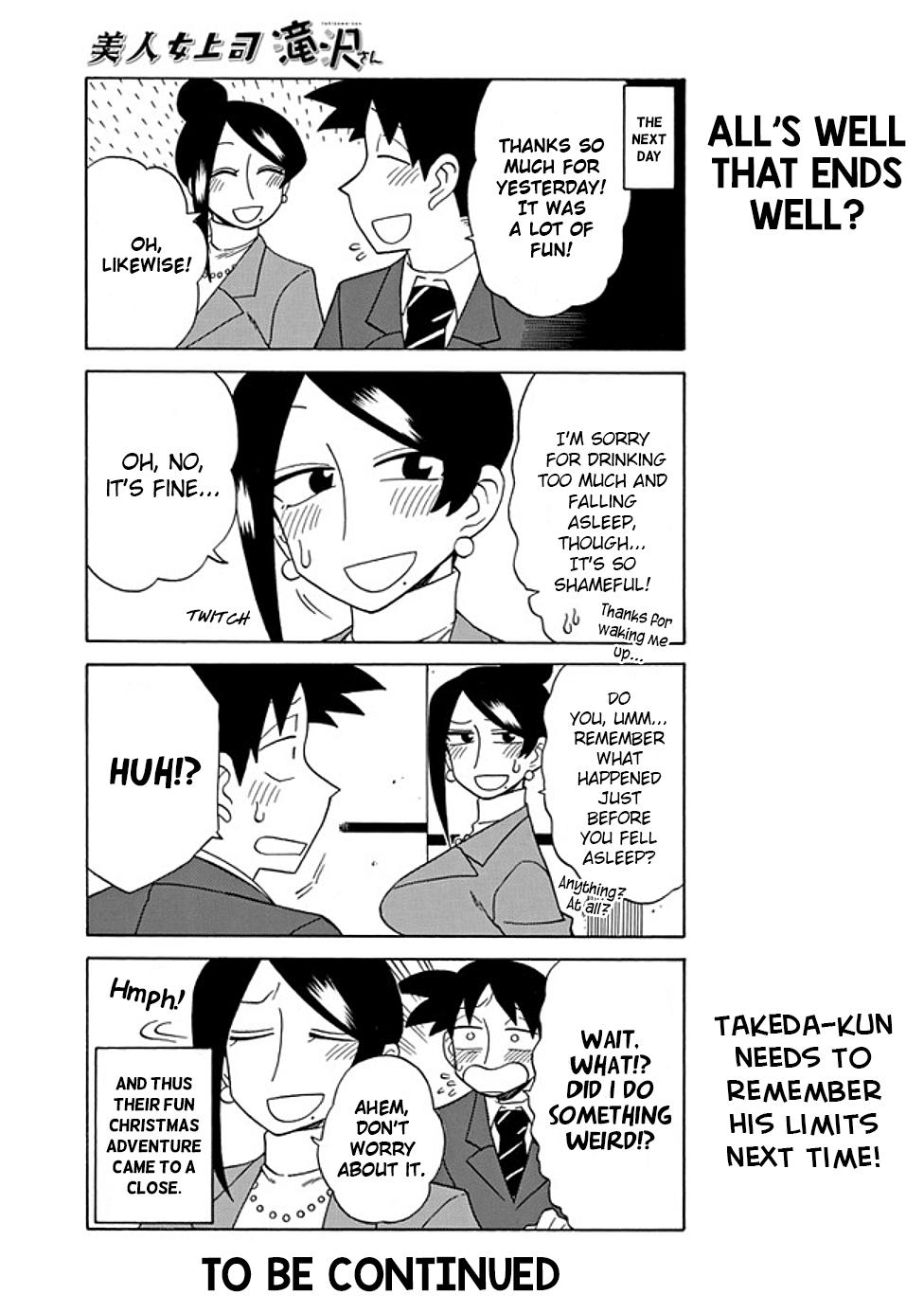Bijin Onna Joushi Takizawa-san Chap 83 - Next Chap 84