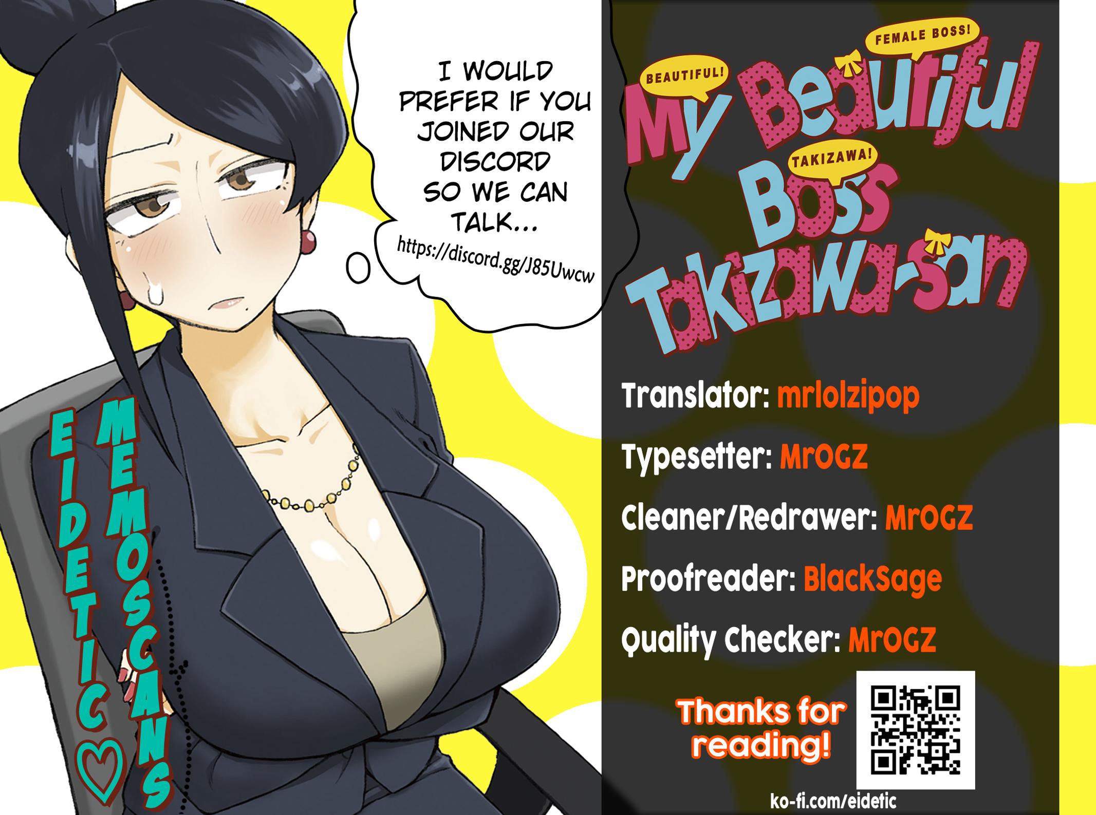 Bijin Onna Joushi Takizawa-san Chap 98 - Next Chap 99