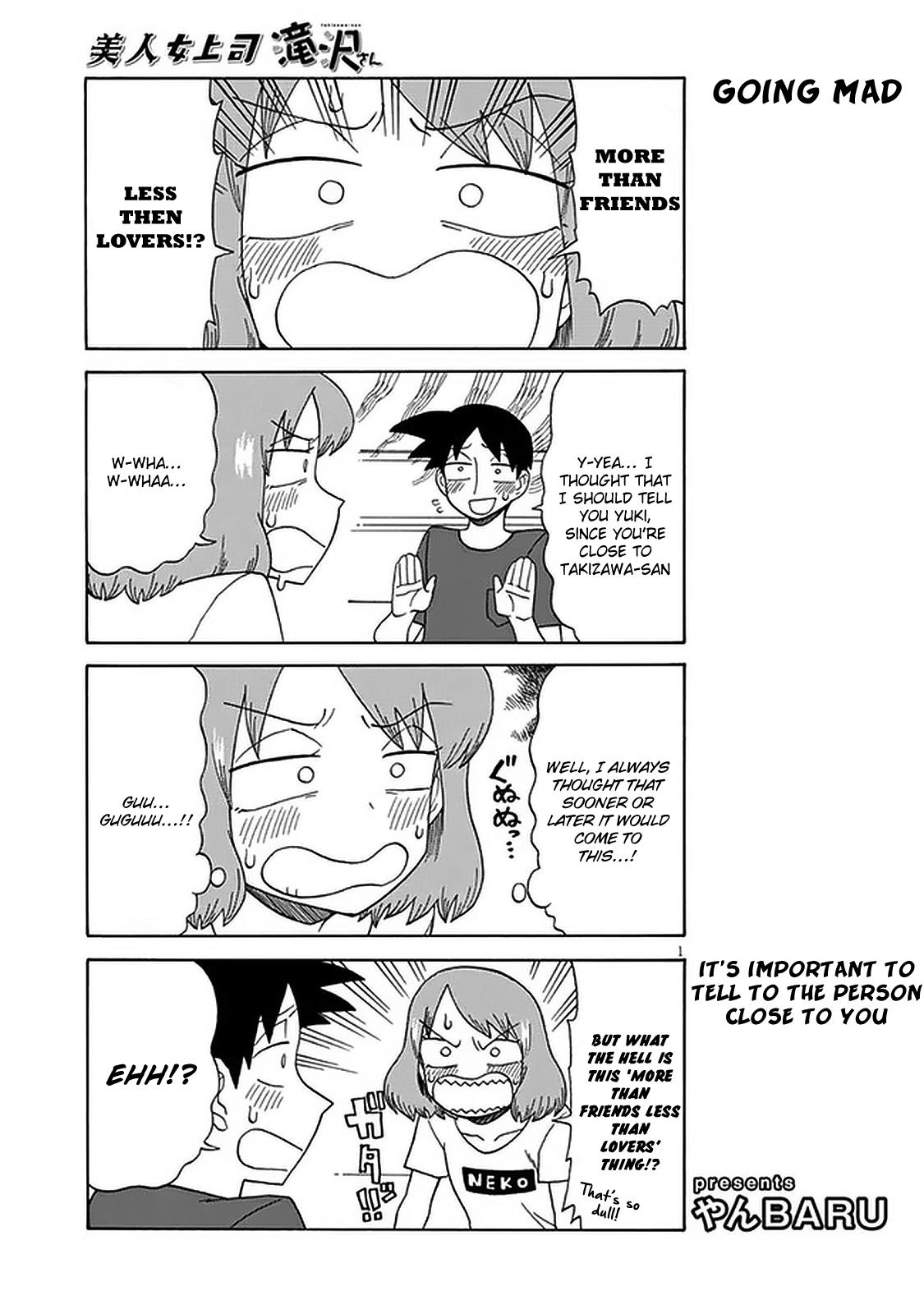 Bijin Onna Joushi Takizawa-san Chap 99 - Next Chap 100