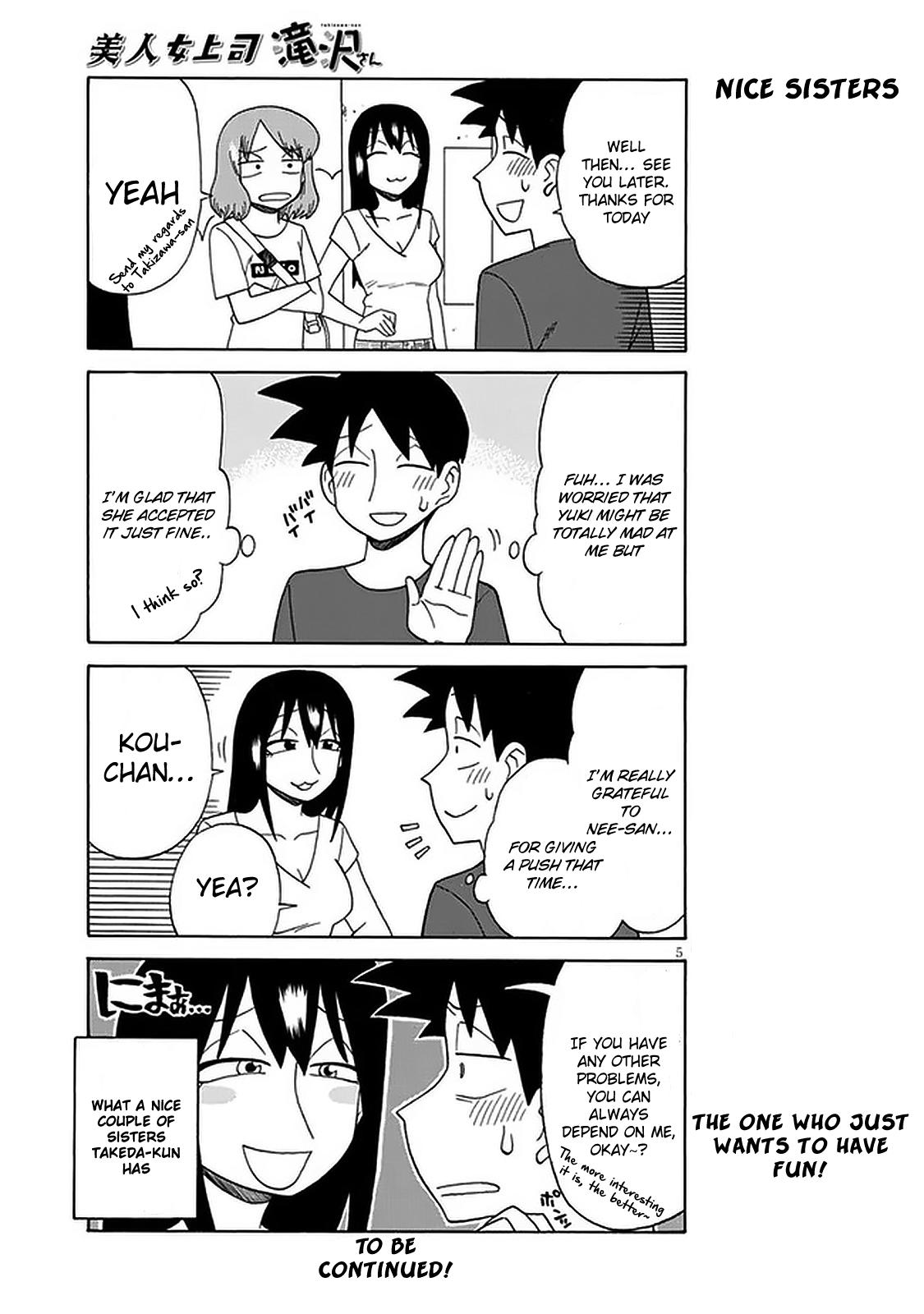 Bijin Onna Joushi Takizawa-san Chap 99 - Next Chap 100