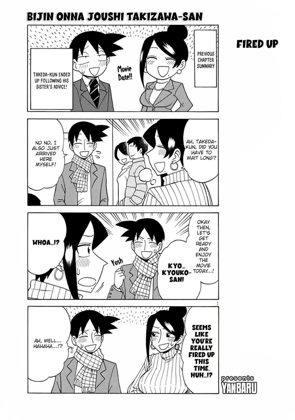 Bijin Onna Joushi Takizawa-san Chap 109 - Next Chap 110