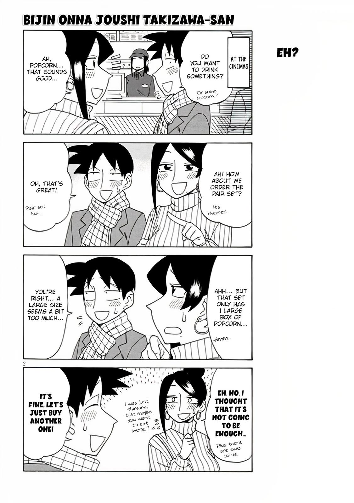 Bijin Onna Joushi Takizawa-san Chap 109 - Next Chap 110