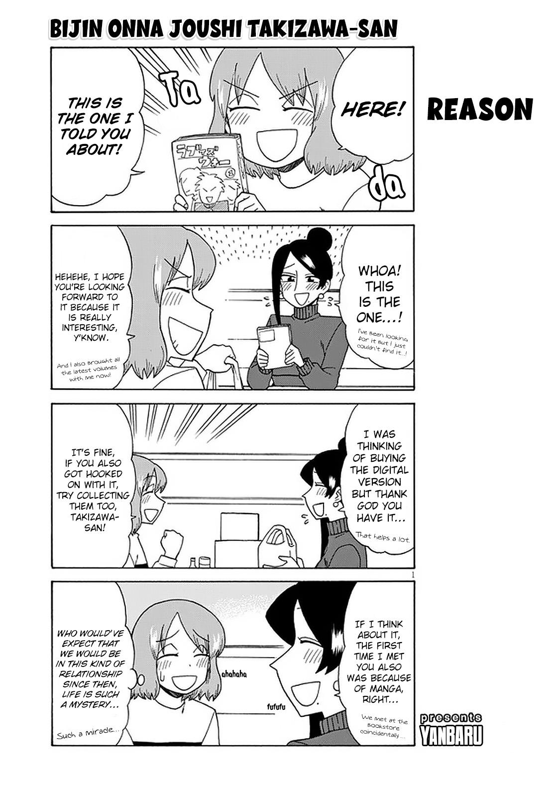 Bijin Onna Joushi Takizawa-san Chap 103 - Next Chap 104