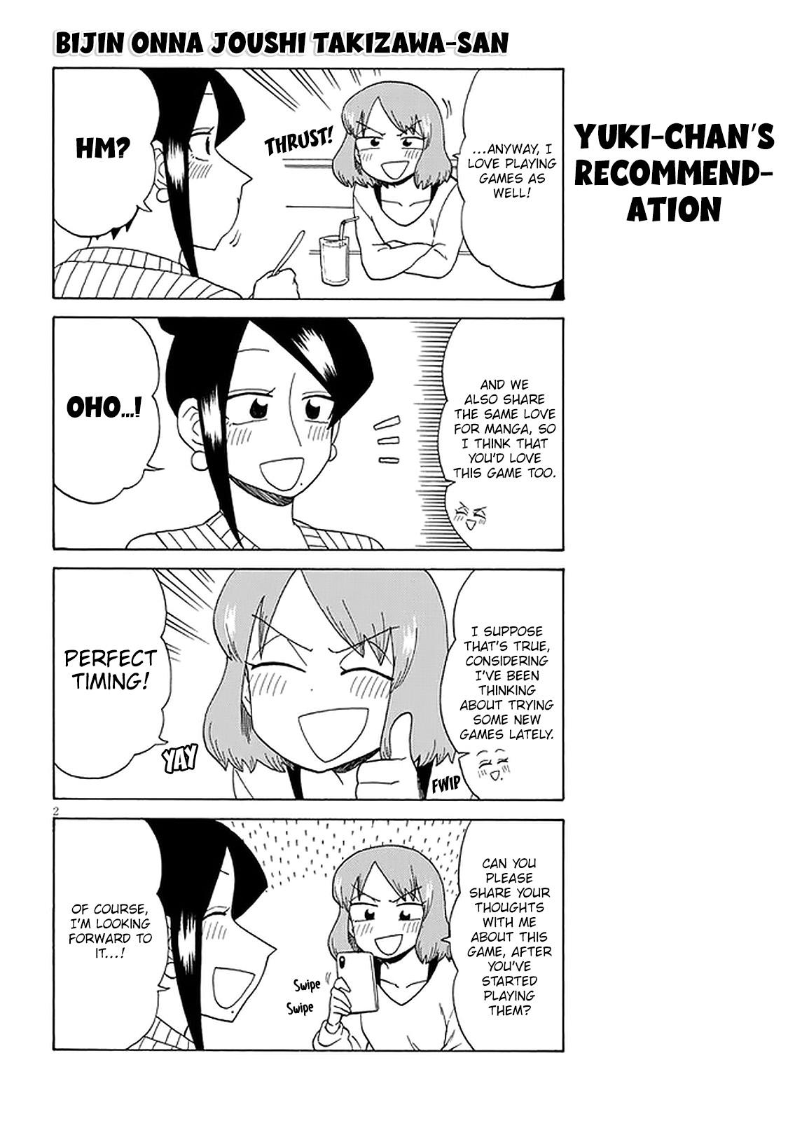 Bijin Onna Joushi Takizawa-san Chap 117 - Next Chap 118