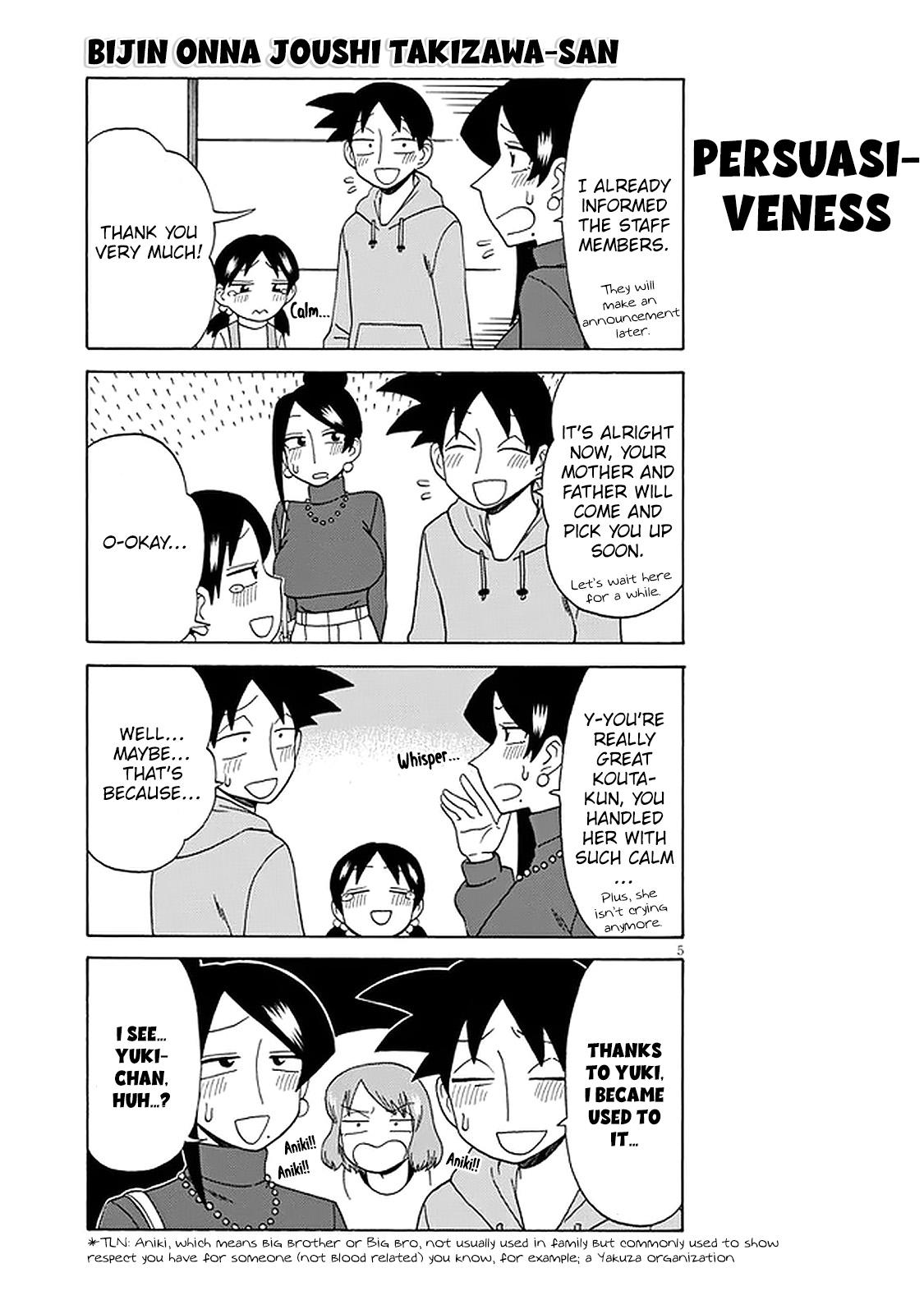 Bijin Onna Joushi Takizawa-san Chap 116 - Next Chap 117