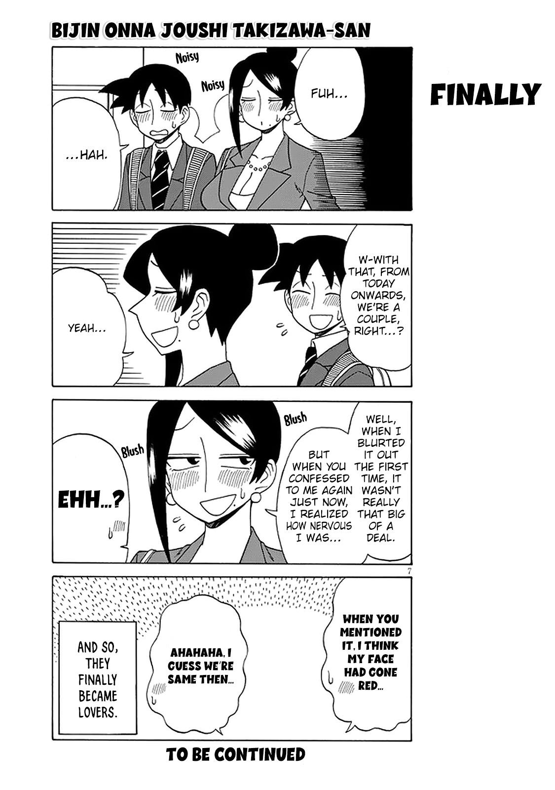 Bijin Onna Joushi Takizawa-san Chap 118 - Next Chap 119