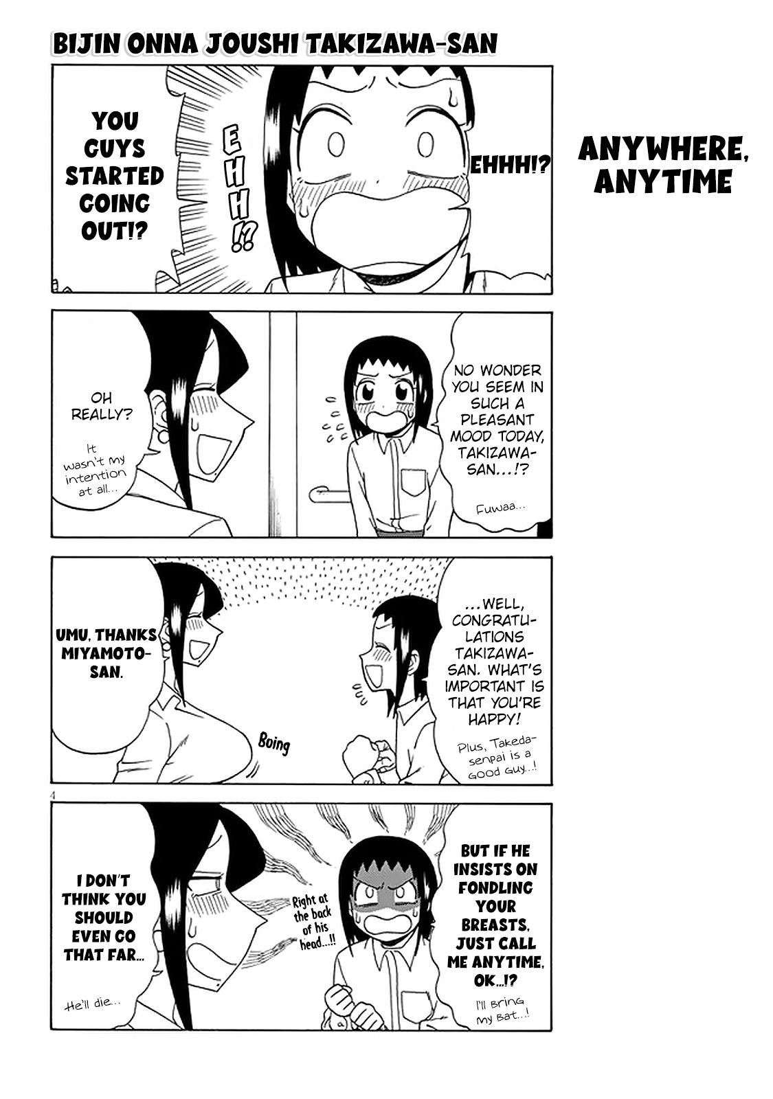 Bijin Onna Joushi Takizawa-san Chap 119 - Next Chap 120