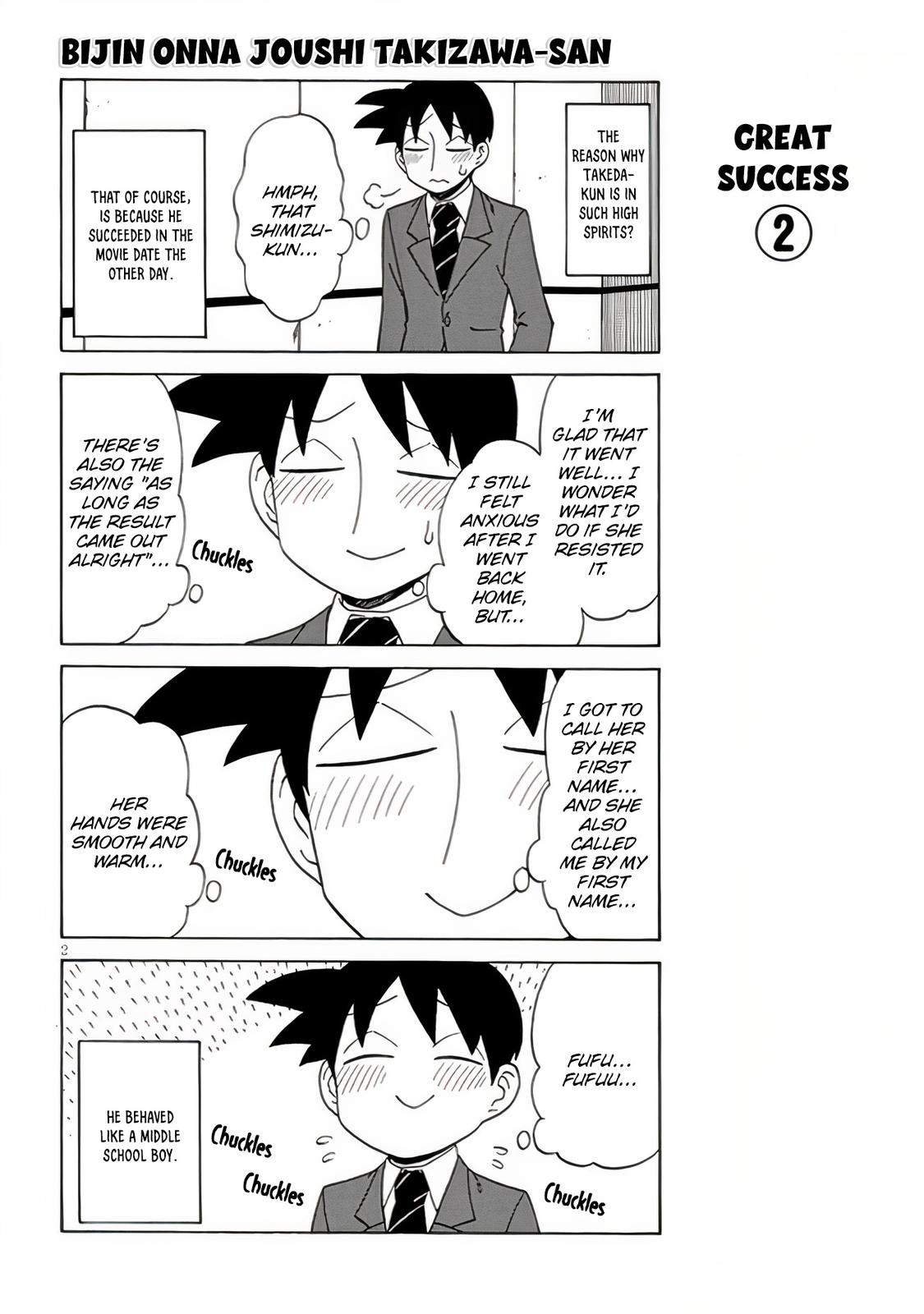 Bijin Onna Joushi Takizawa-san Chap 110 - Next Chap 111