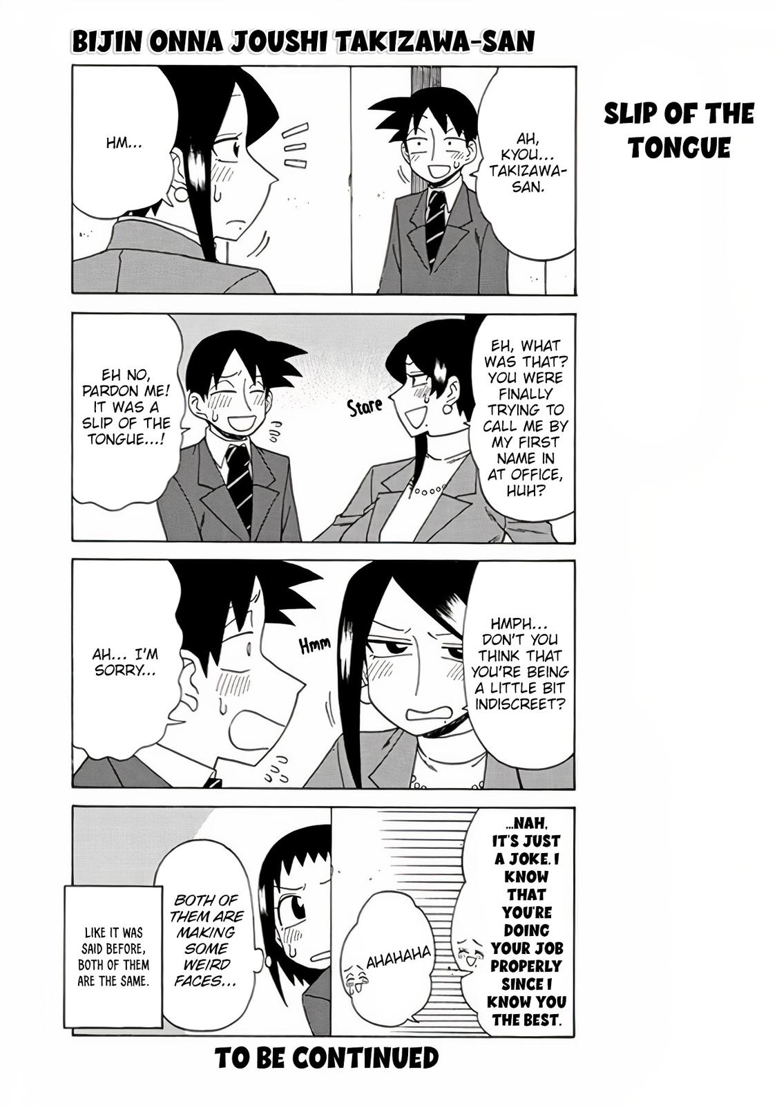 Bijin Onna Joushi Takizawa-san Chap 110 - Next Chap 111