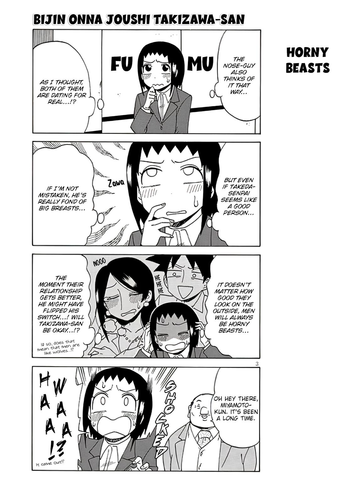 Bijin Onna Joushi Takizawa-san Chap 111 - Next Chap 112