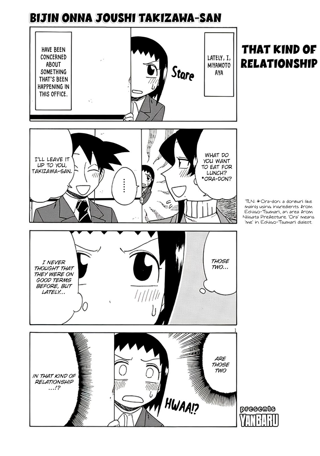 Bijin Onna Joushi Takizawa-san Chap 111 - Next Chap 112