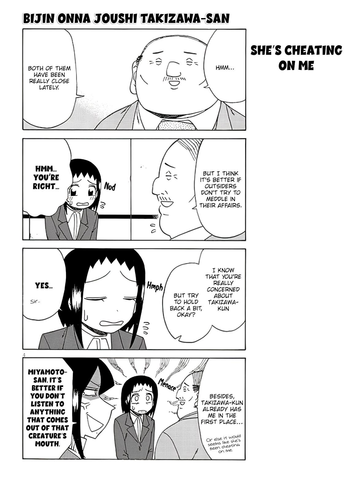 Bijin Onna Joushi Takizawa-san Chap 111 - Next Chap 112