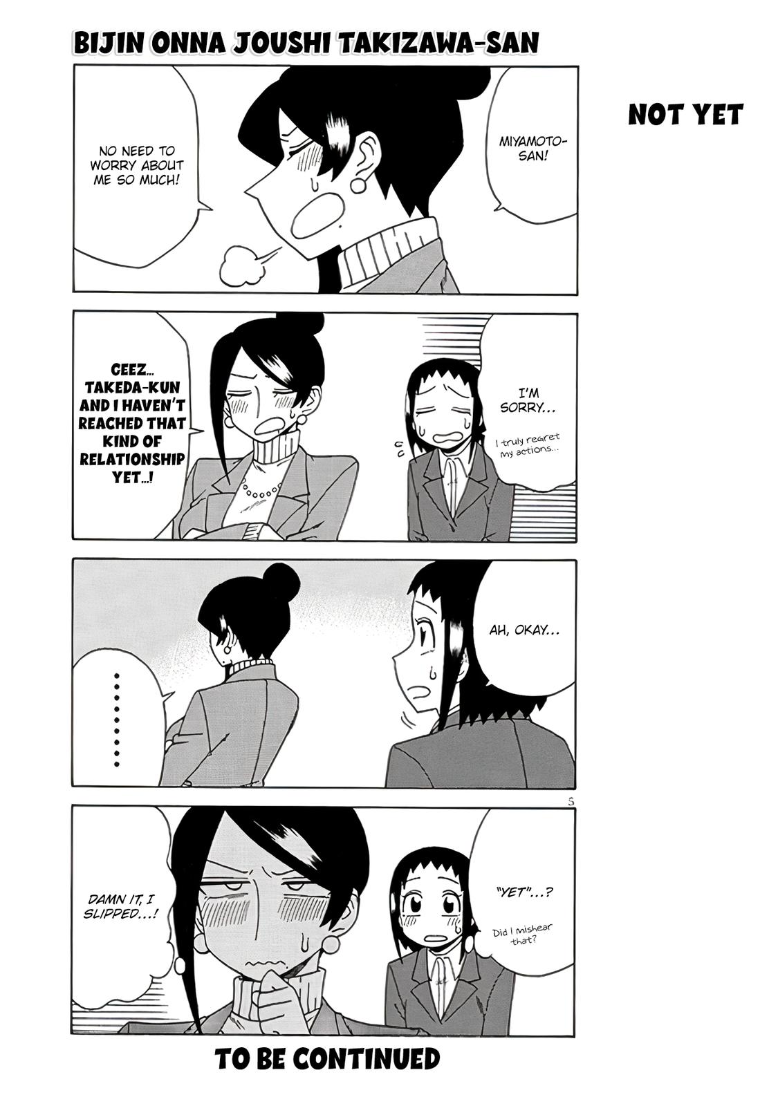 Bijin Onna Joushi Takizawa-san Chap 111 - Next Chap 112