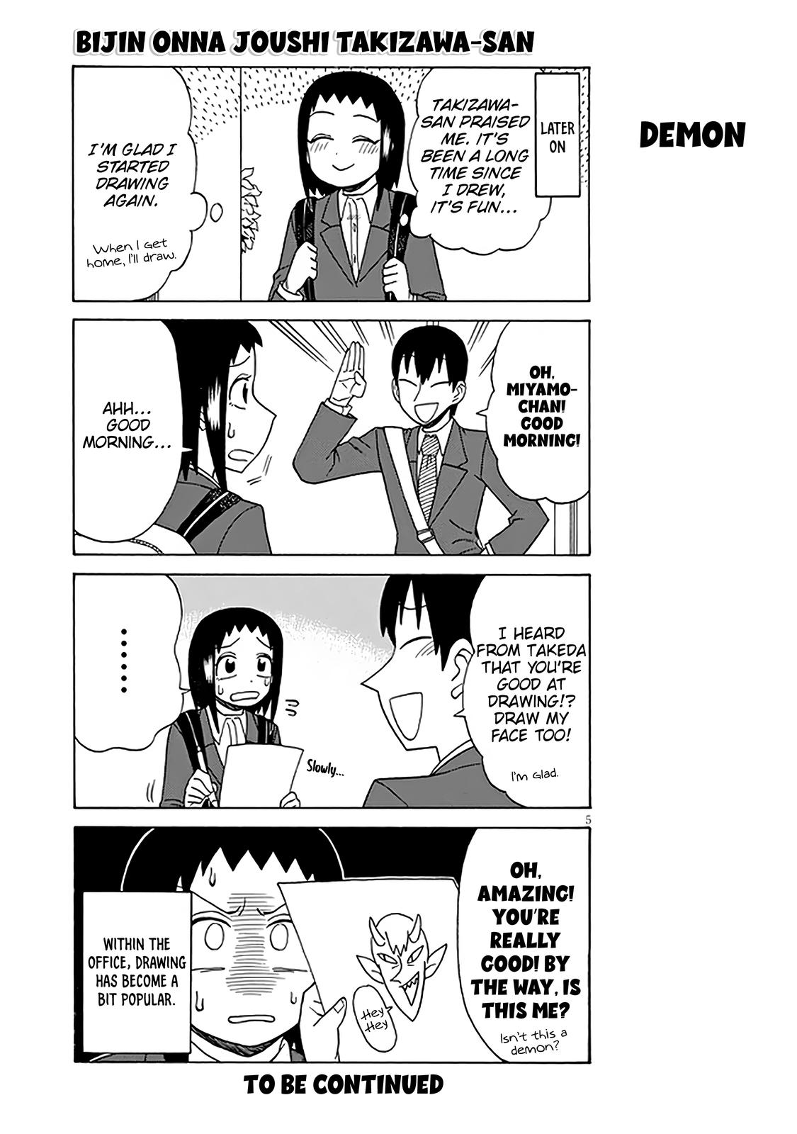 Bijin Onna Joushi Takizawa-san Chap 124 - Next Chap 125