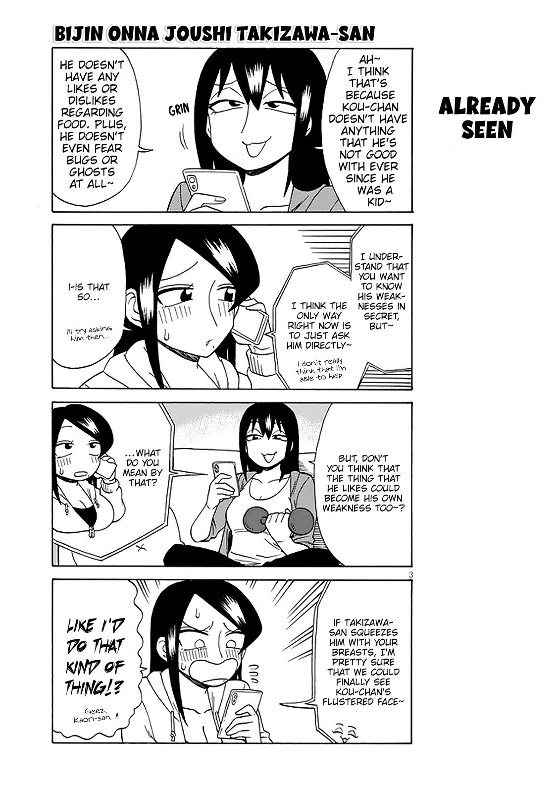 Bijin Onna Joushi Takizawa-san Chap 126 - Next Chap 127