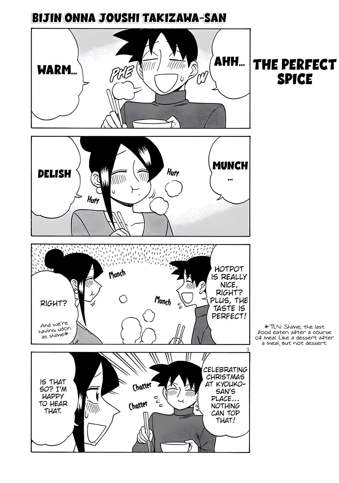 Bijin Onna Joushi Takizawa-san Chap 129 - Next Chap 130