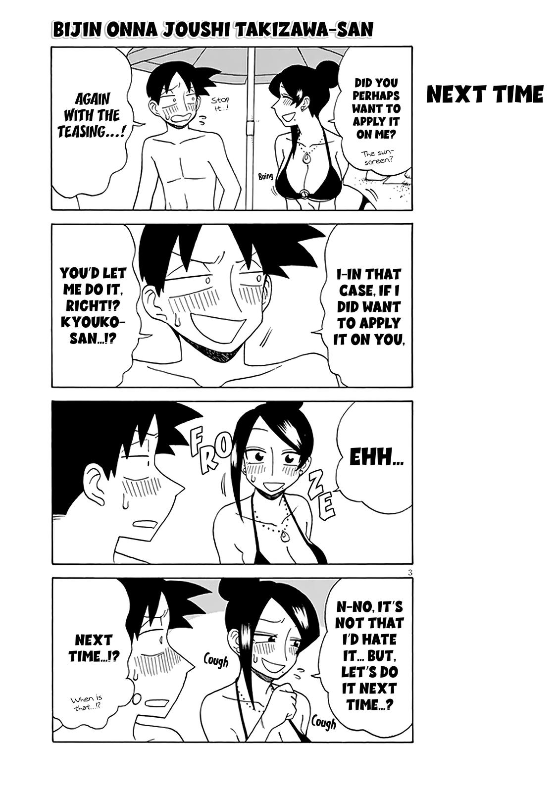 Bijin Onna Joushi Takizawa-san Chap 122 - Next Chap 123