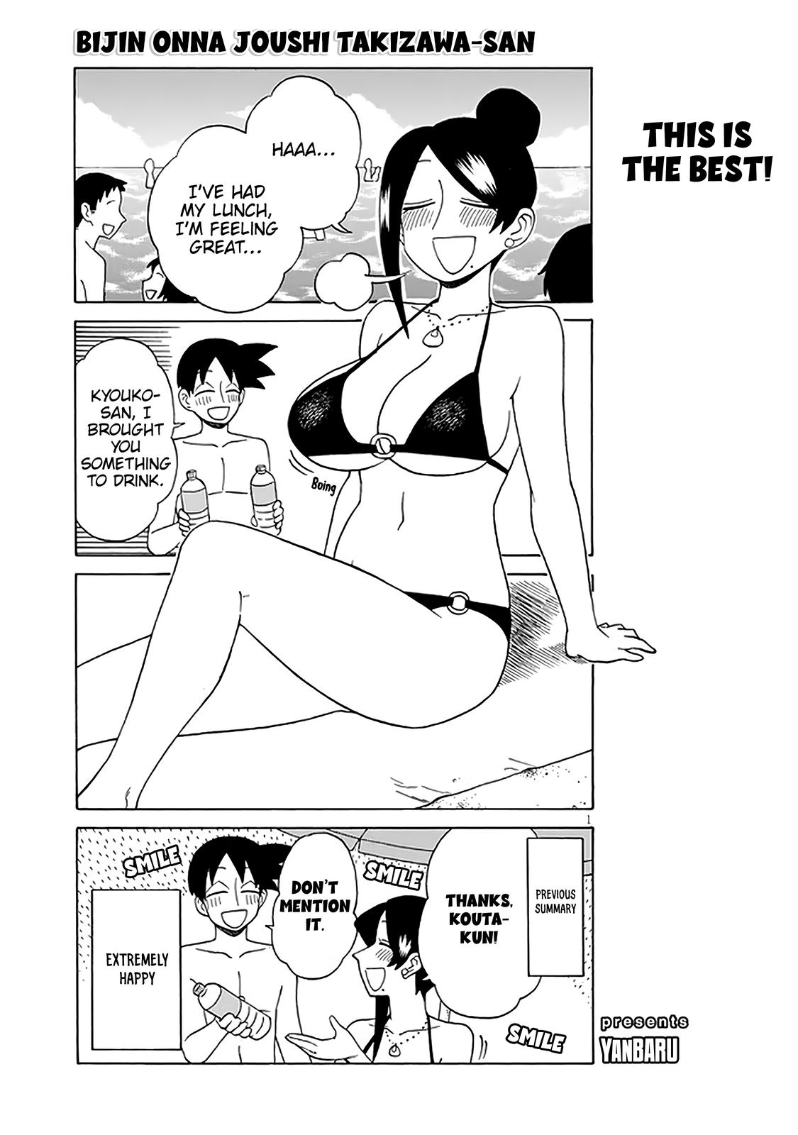 Bijin Onna Joushi Takizawa-san Chap 122 - Next Chap 123