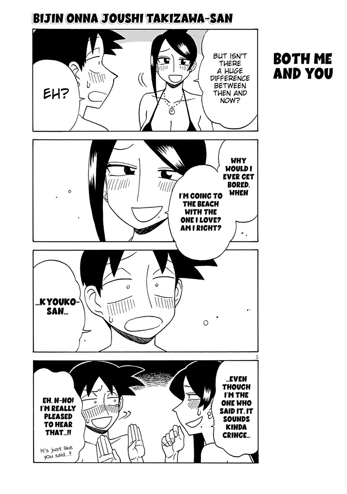 Bijin Onna Joushi Takizawa-san Chap 122 - Next Chap 123