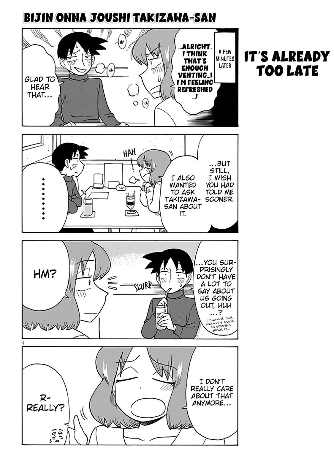 Bijin Onna Joushi Takizawa-san Chap 123 - Next Chap 124