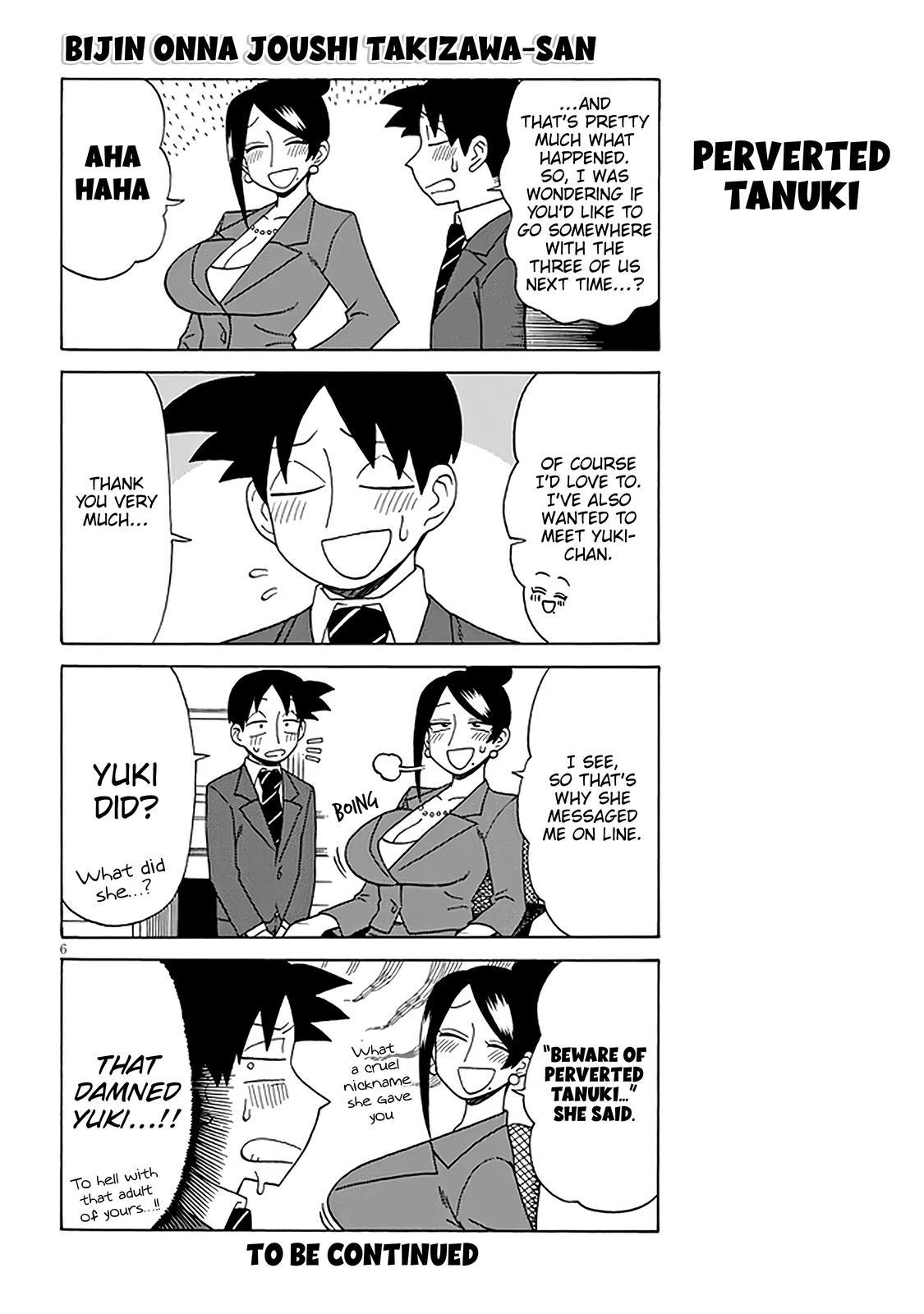 Bijin Onna Joushi Takizawa-san Chap 123 - Next Chap 124