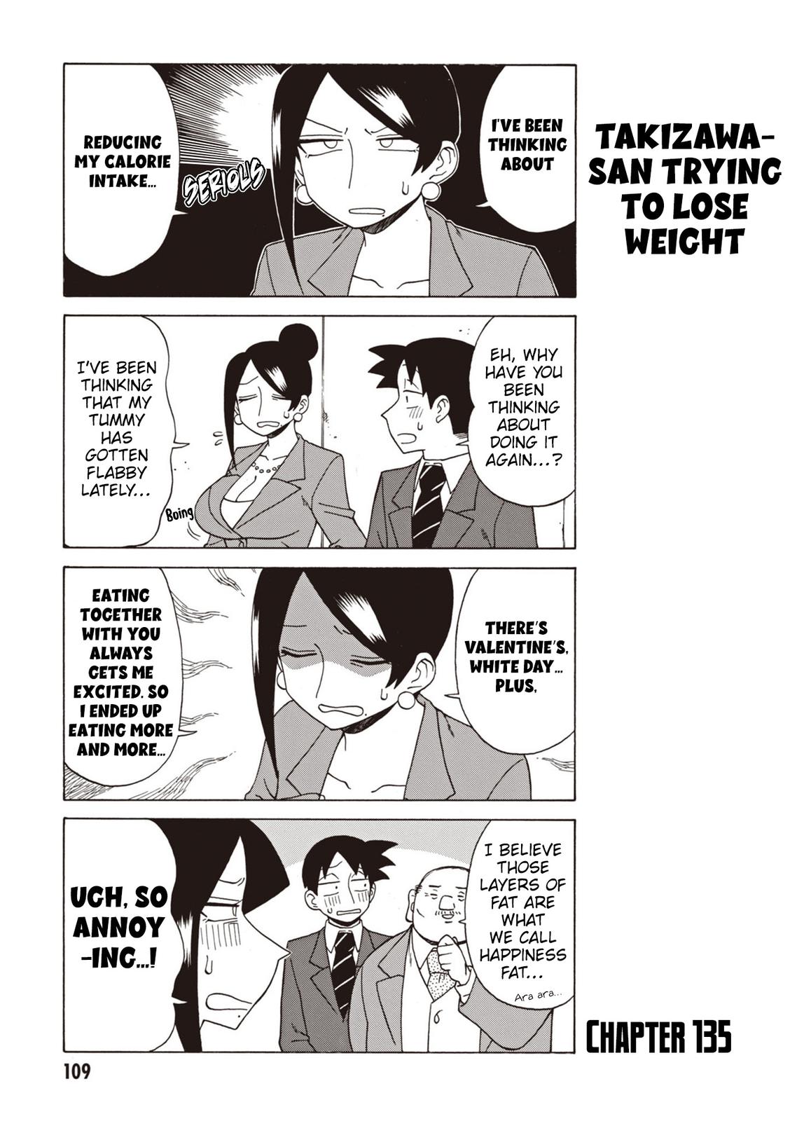 Bijin Onna Joushi Takizawa-san Chap 135 - Next Chap 136