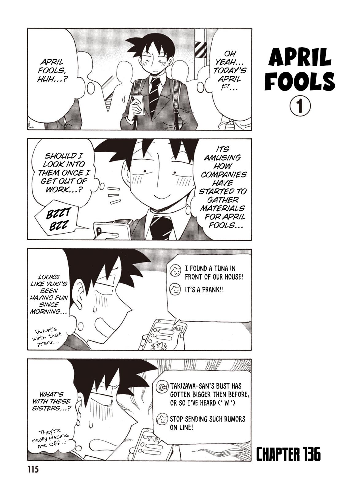 Bijin Onna Joushi Takizawa-san Chap 136 - Next Chap 137