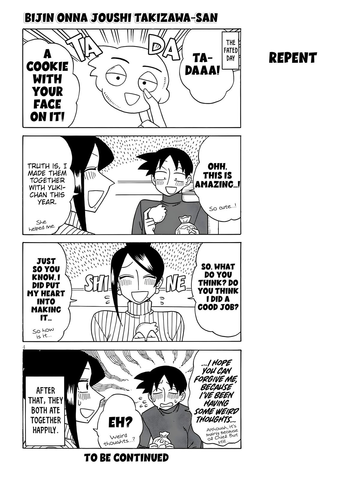 Bijin Onna Joushi Takizawa-san Chap 132 - Next Chap 133