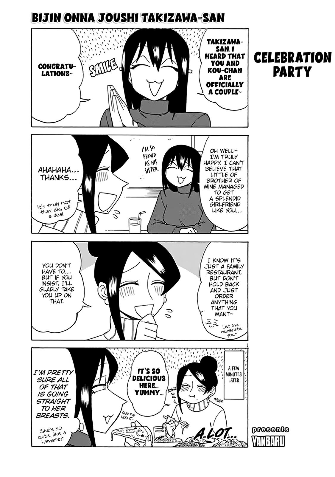 Bijin Onna Joushi Takizawa-san Chap 133 - Next Chap 134