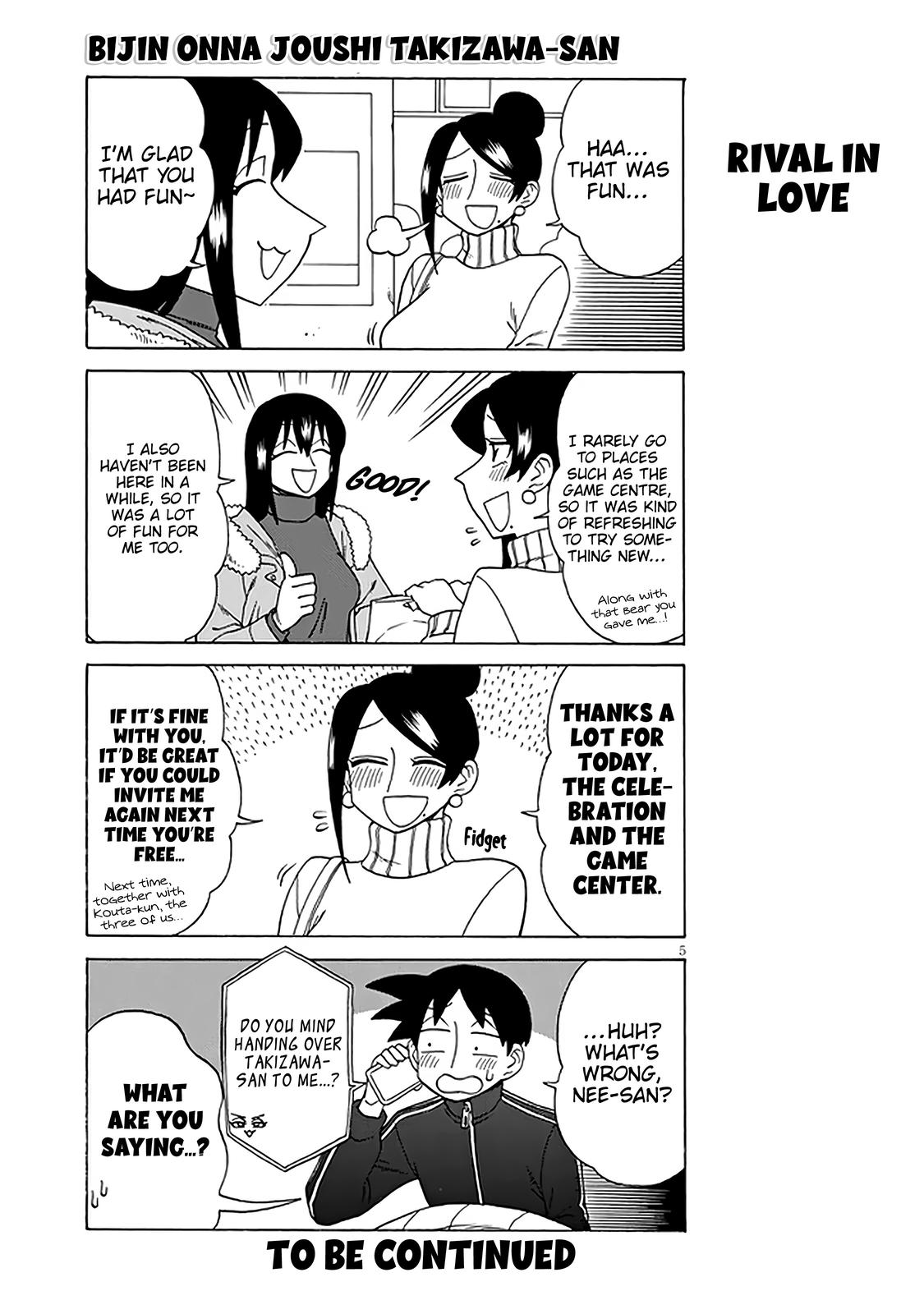 Bijin Onna Joushi Takizawa-san Chap 133 - Next Chap 134