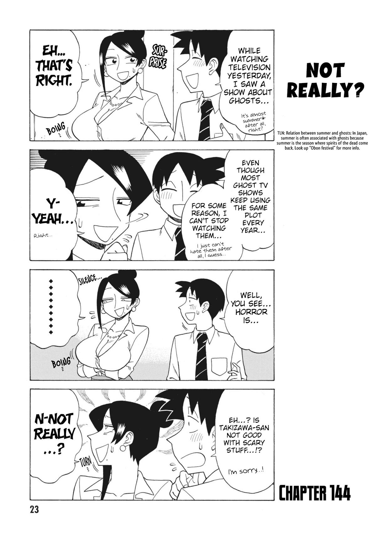 Bijin Onna Joushi Takizawa-san Chap 144 - Next Chap 145