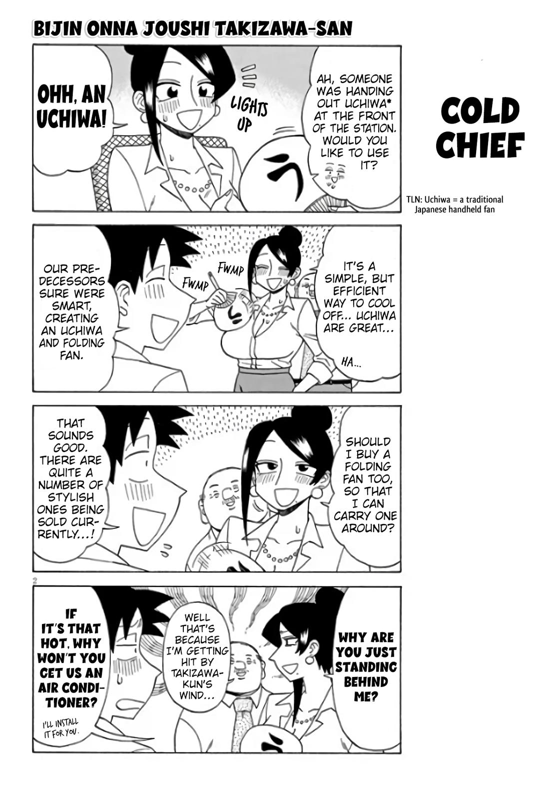 Bijin Onna Joushi Takizawa-san Chap 141 - Next Chap 142