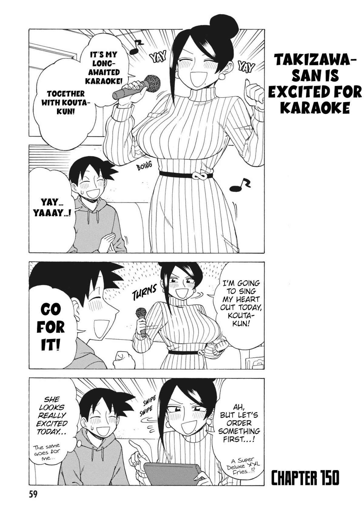 Bijin Onna Joushi Takizawa-san Chap 150 - Next Chap 151
