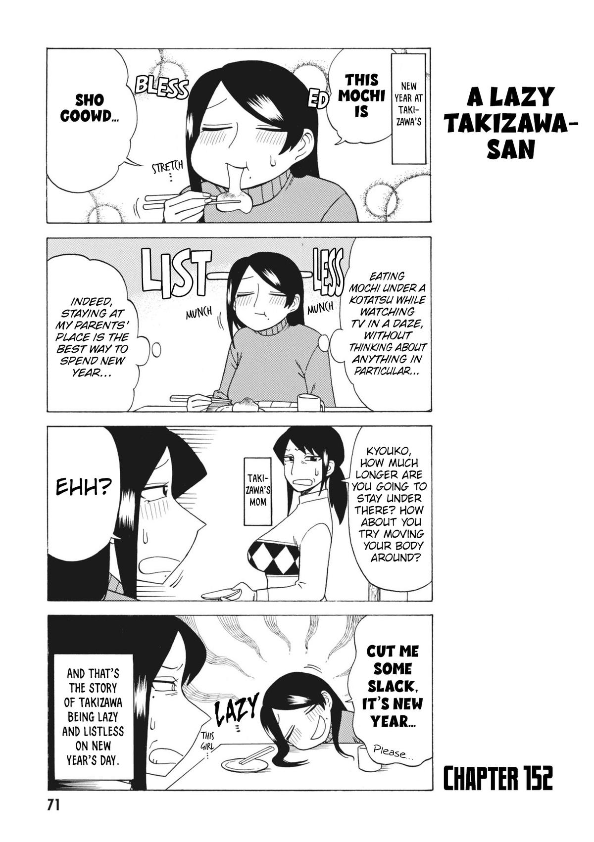 Bijin Onna Joushi Takizawa-san Chap 152 - Next Chap 153